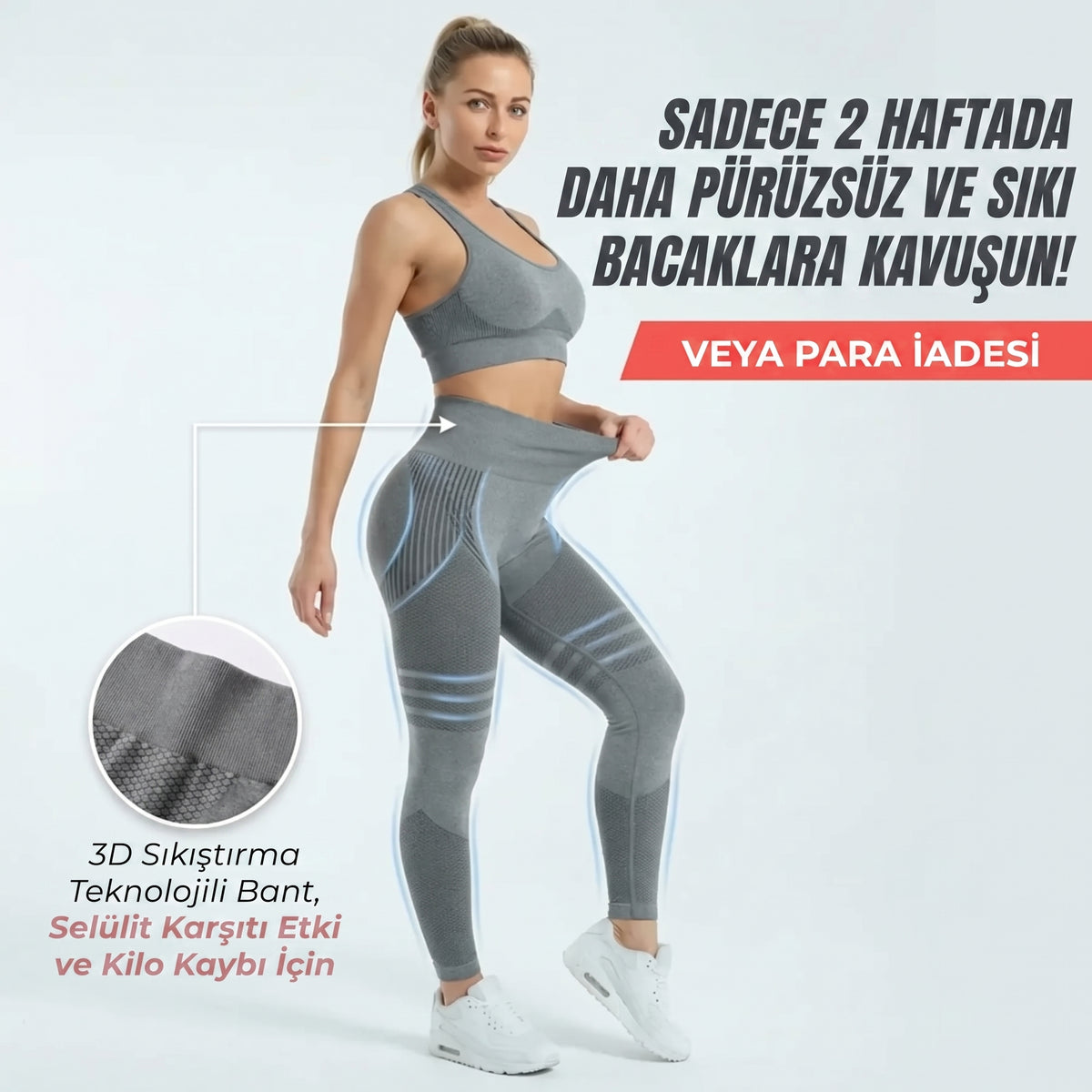 3D™ - Şekillendirici ve Pürüzsüzleştirici Taytlar